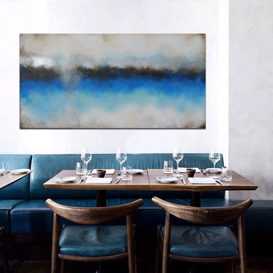 silver blue (140 x 70 cm)