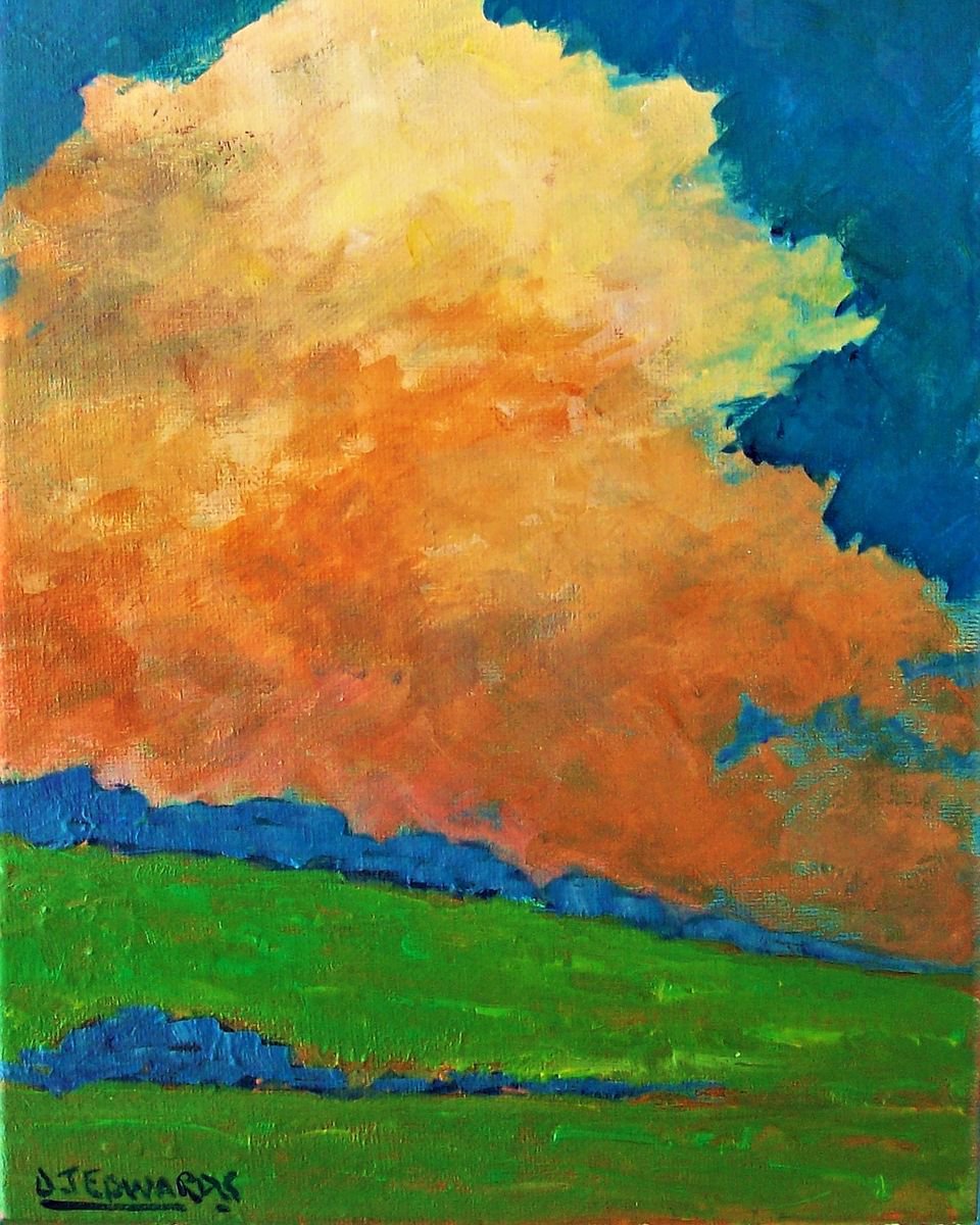 Evening Clouds by David J Edwards