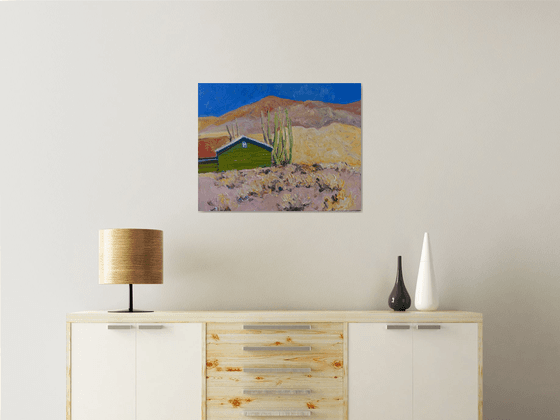Green House in the Desert