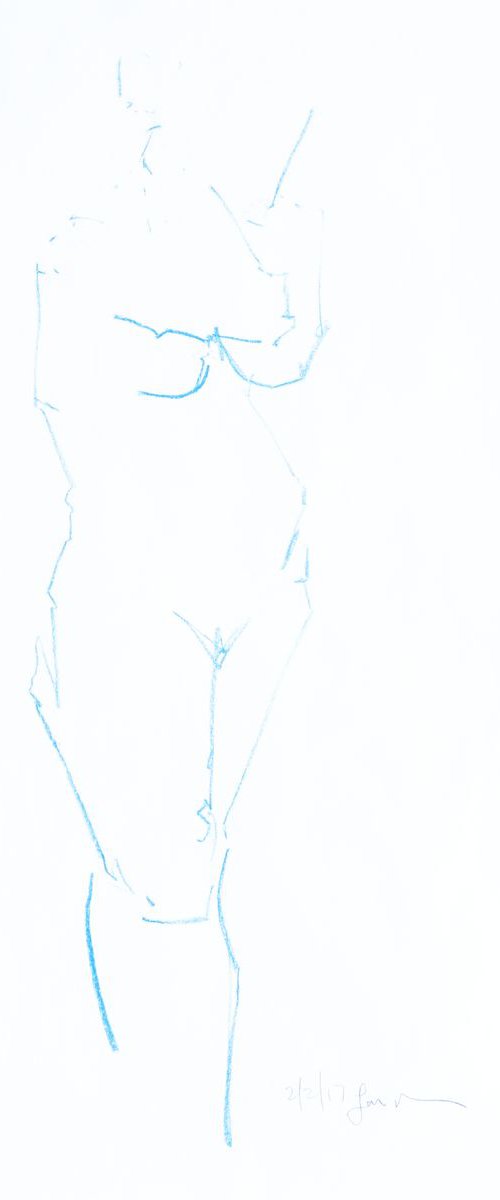 Life Drawing No 160 by Ian McKay