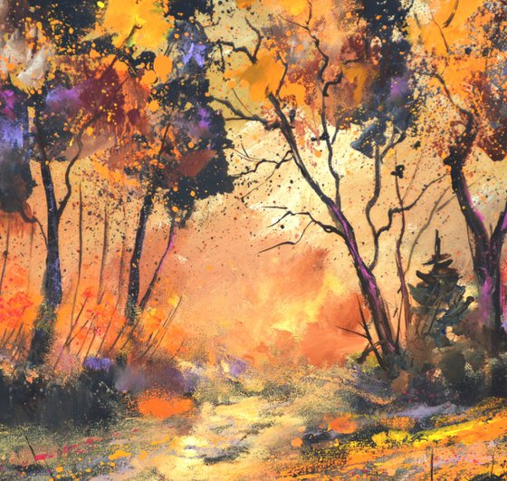 Autumnal trees