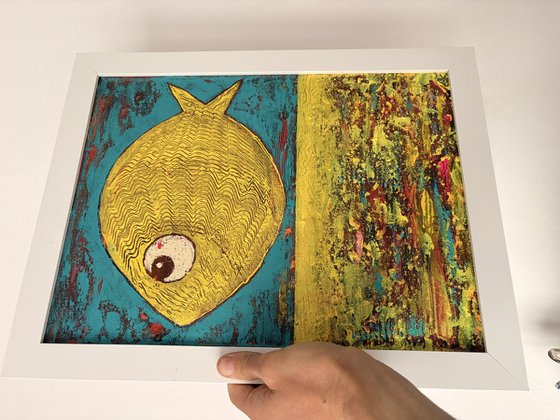 Golden Fish on the Golden Bottom