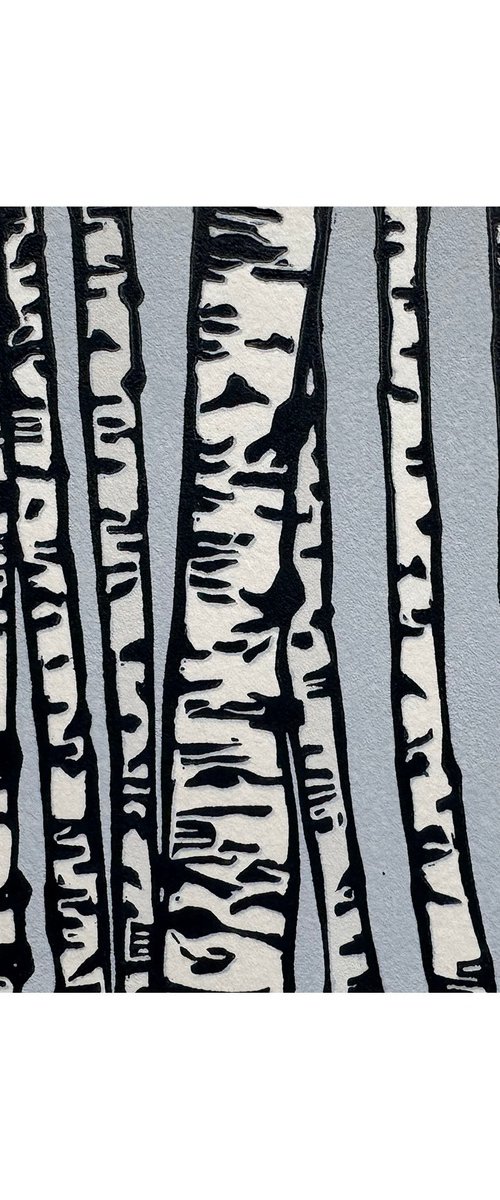 Birch Trees by Kirstie Dedman