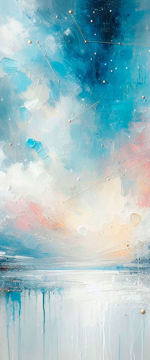 Serenity Abstract Giclee Print by Annet Loginova