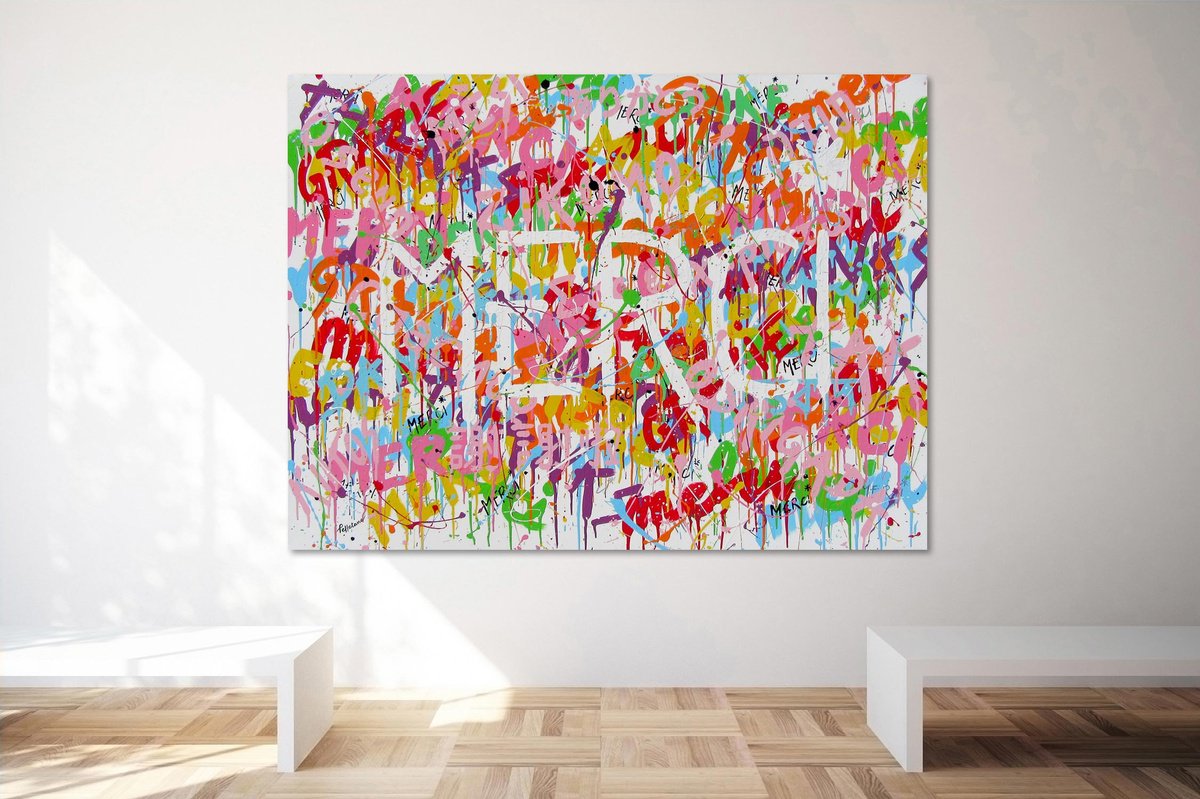 Merci By Isabelle Pelletane, 51 X 38, Artwork For Sale On Artfinder
