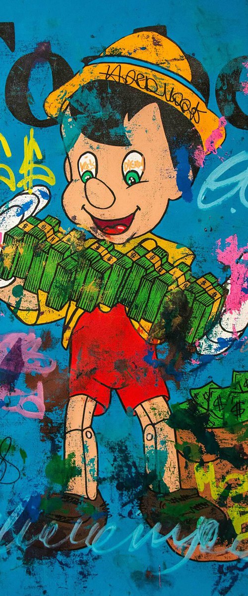 Believe in you ft. Pinocchio by Carlos Pun Art