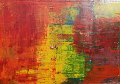 Fire Abstract 3 (120x85cm) by Toni Cruz