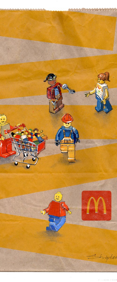 Lego shopping by Bogdan Shiptenko