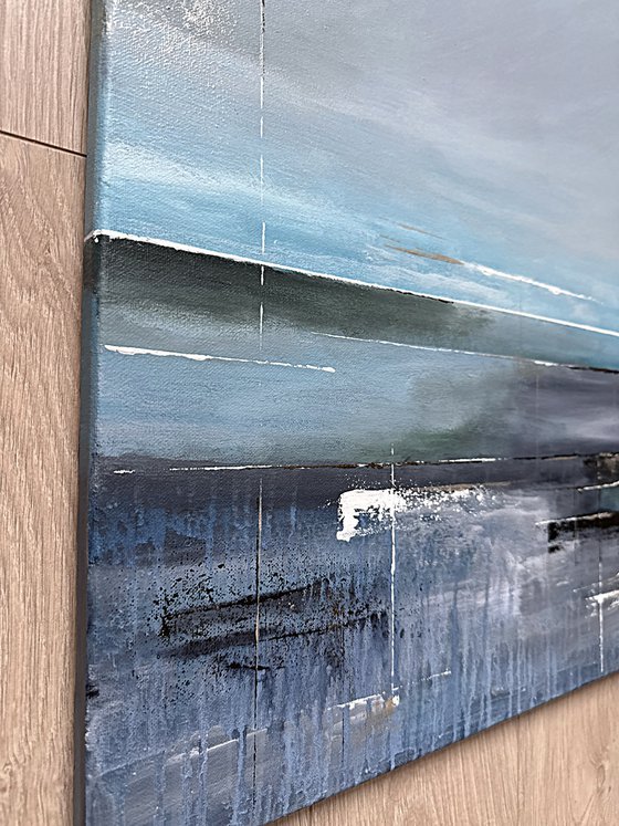 Aligned Stillness Diptych