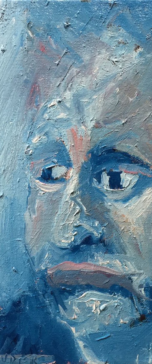 Grumpy Face by Ryan Louder