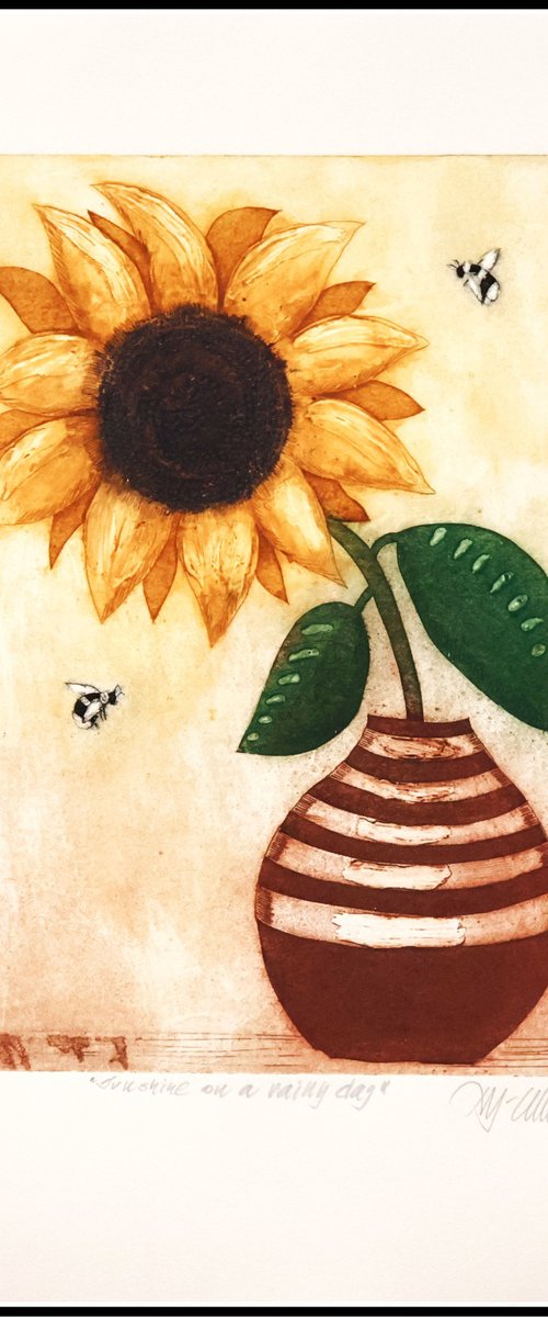 Sunshine on a rainy day by Mariann Johansen-Ellis