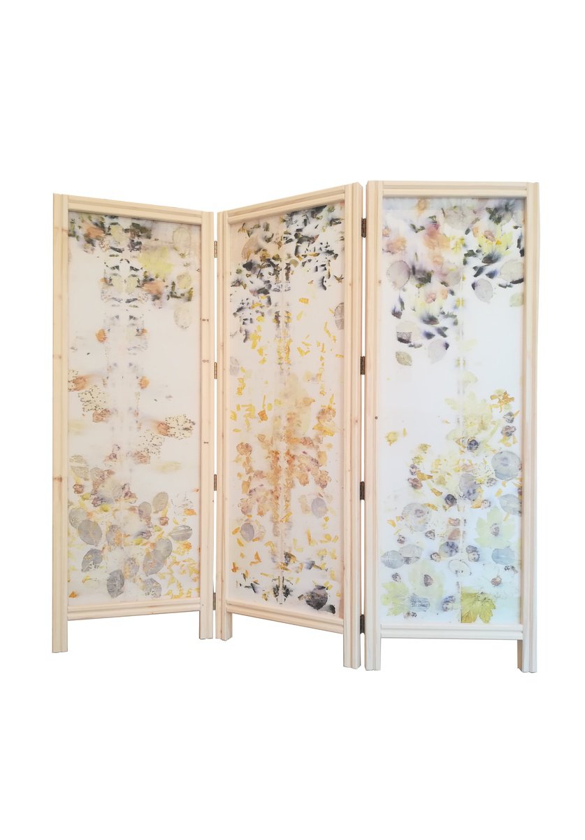 Impressionistic Botanical Sculpture By Irina Goleva, 56 X 53, From The Earth Iii, Original Artwork