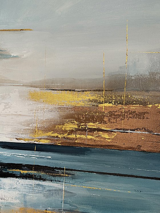 Shoreline Reflections Diptych