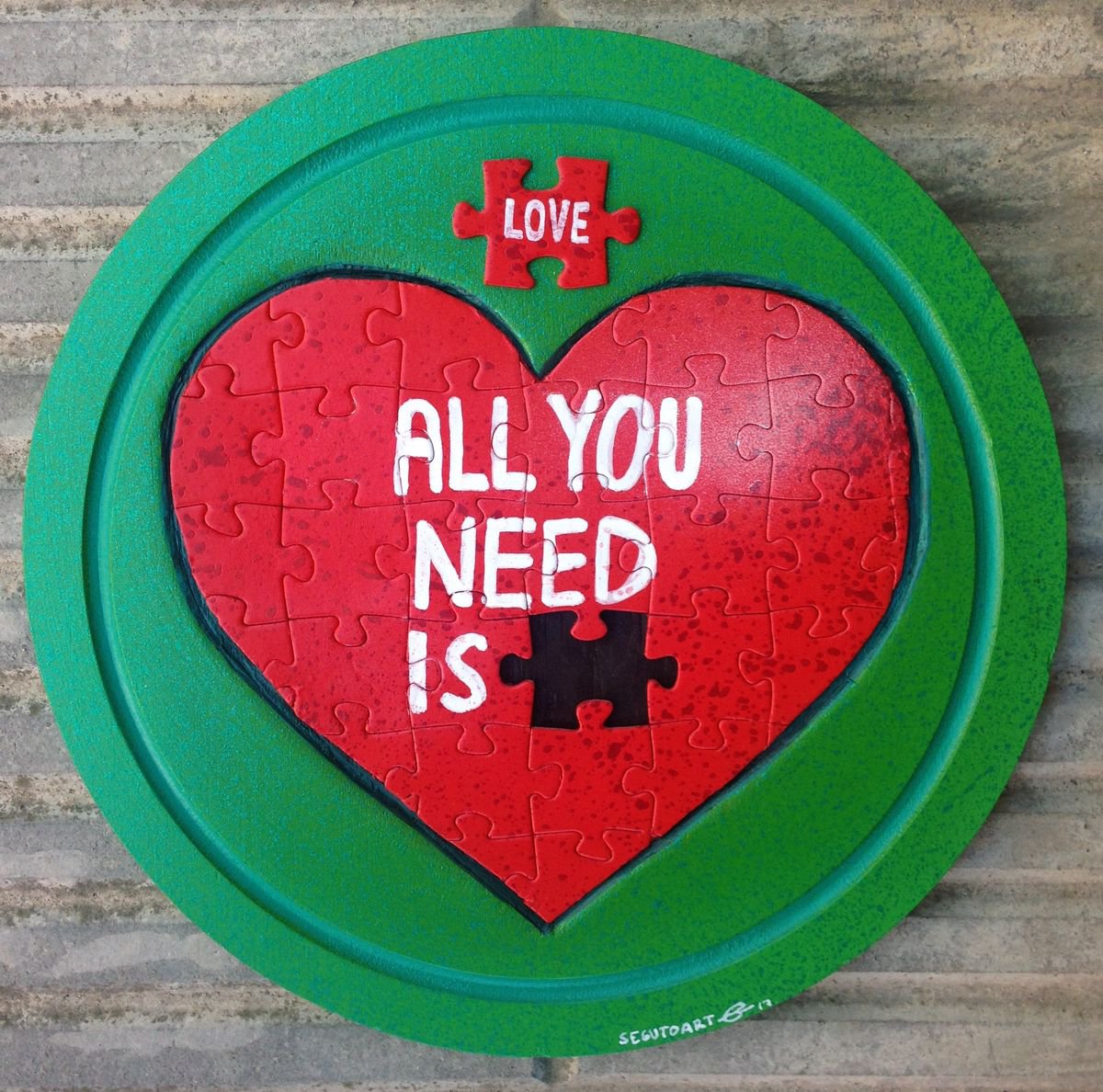 ALL YOU NEED IS LOVE by Seguto
