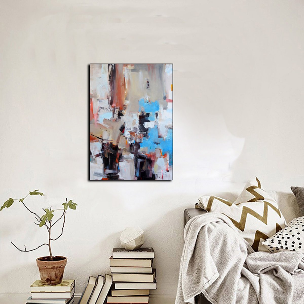 Expressive Oil Painting , Miror World By Stanislav Lazarov, 20 X 28, Artwork For Sale On Artfinder