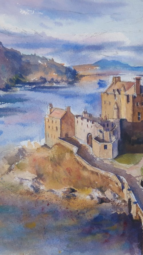 Morning Over Eilean Donan Castle by Bozhidara Mircheva