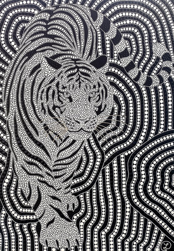 Psychedelic Tiger