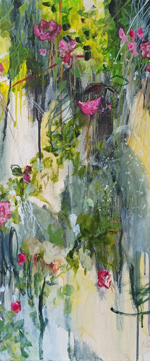Flower Wall by Karin Goeppert