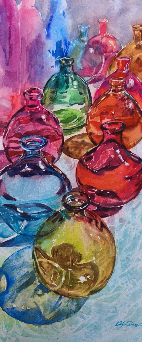 Chromatic contrasts by Olga Drozdova