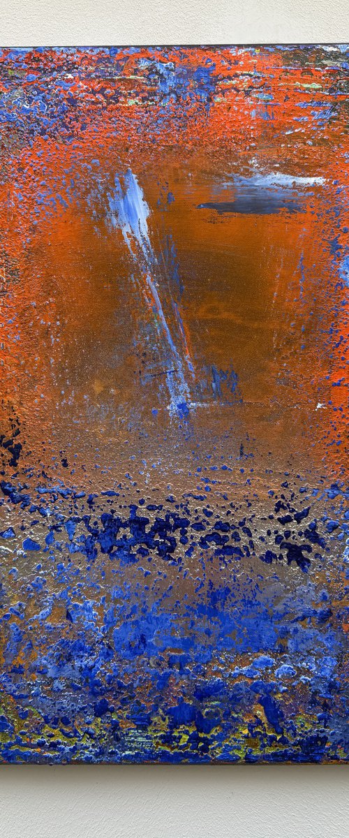 Rusty Sky, Blue Abyss by Viki Smoliar