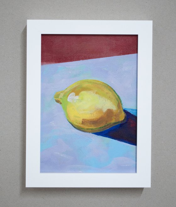 Small framed 'Lemon'