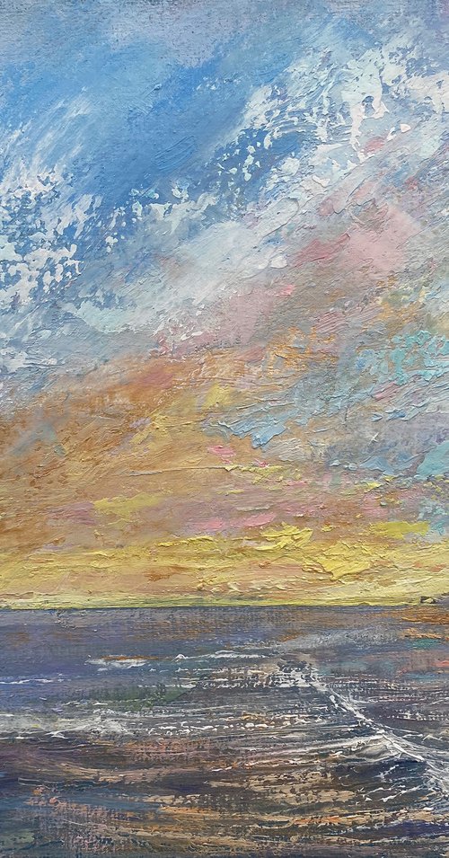 East Coast Sunset by Simon Jones