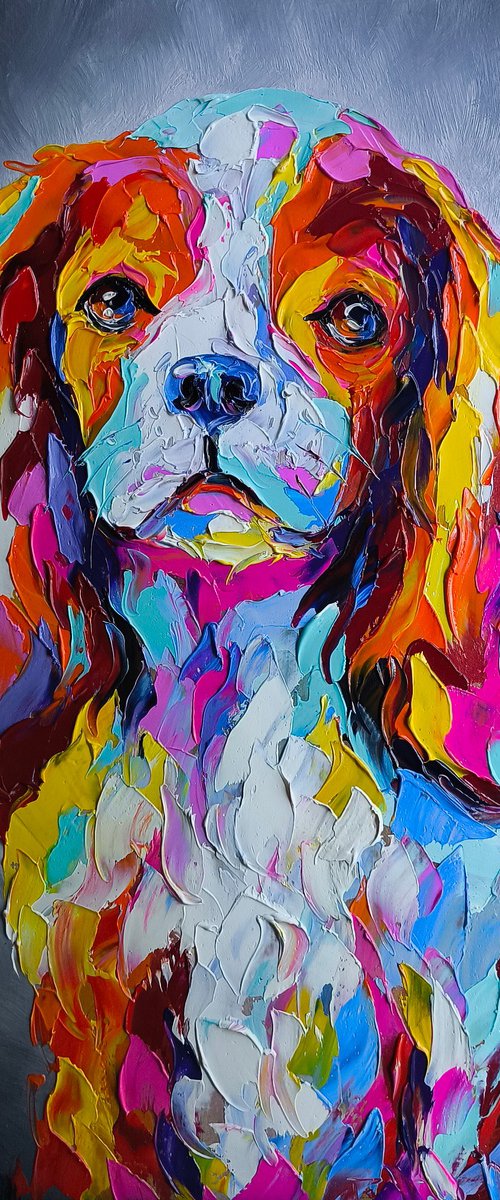 Cavalier King Charles Spaniel by Anastasia Kozorez