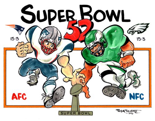Super Bowl 52 by Ben De Soto