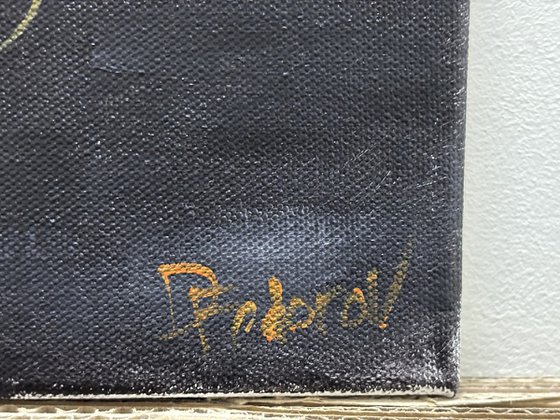 Still Life with Carrots and Red Ribbon