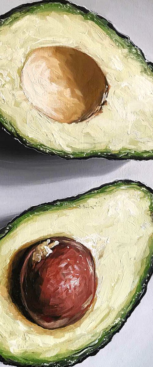 Avocado #2 by Elena Adele Dmitrenko