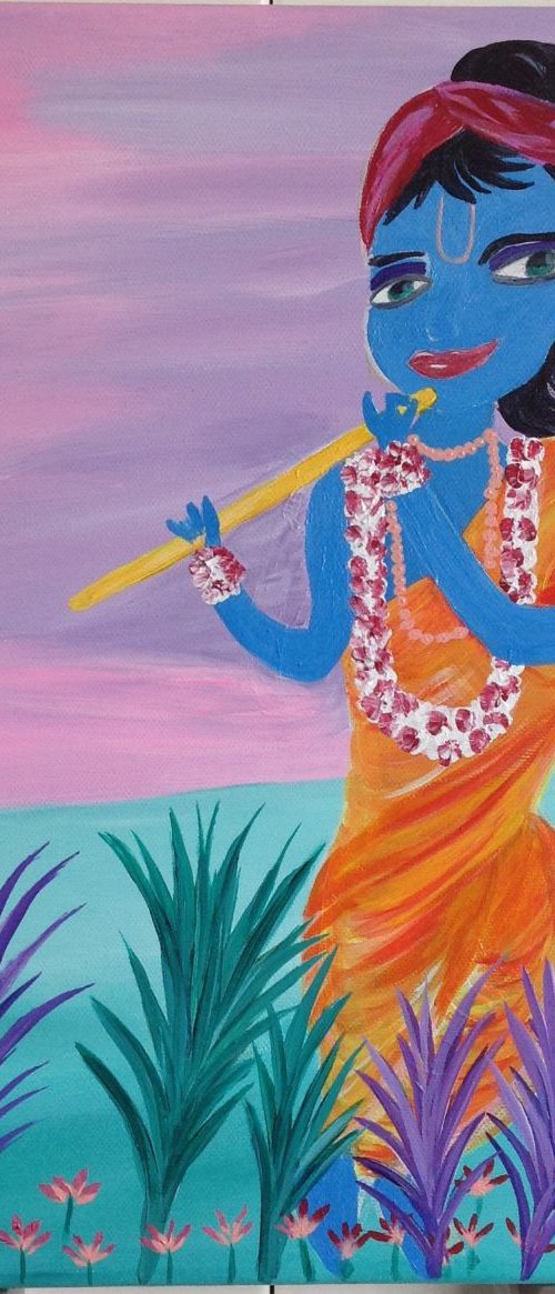 Krishna by Saroj Buch