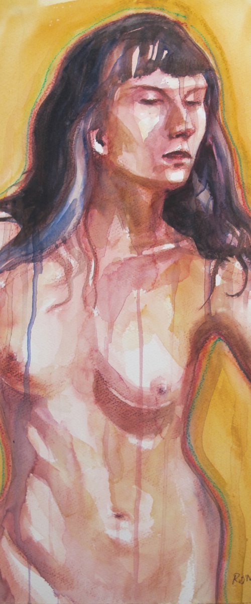 standing female nude by Rory O’Neill