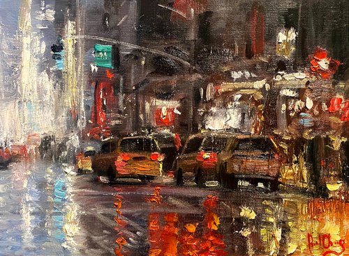 After Rain Street by Paul Cheng