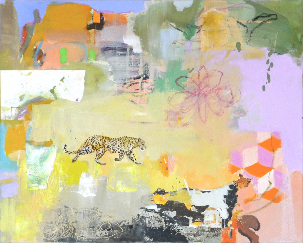 The Running Cheetah by Lisa Braun