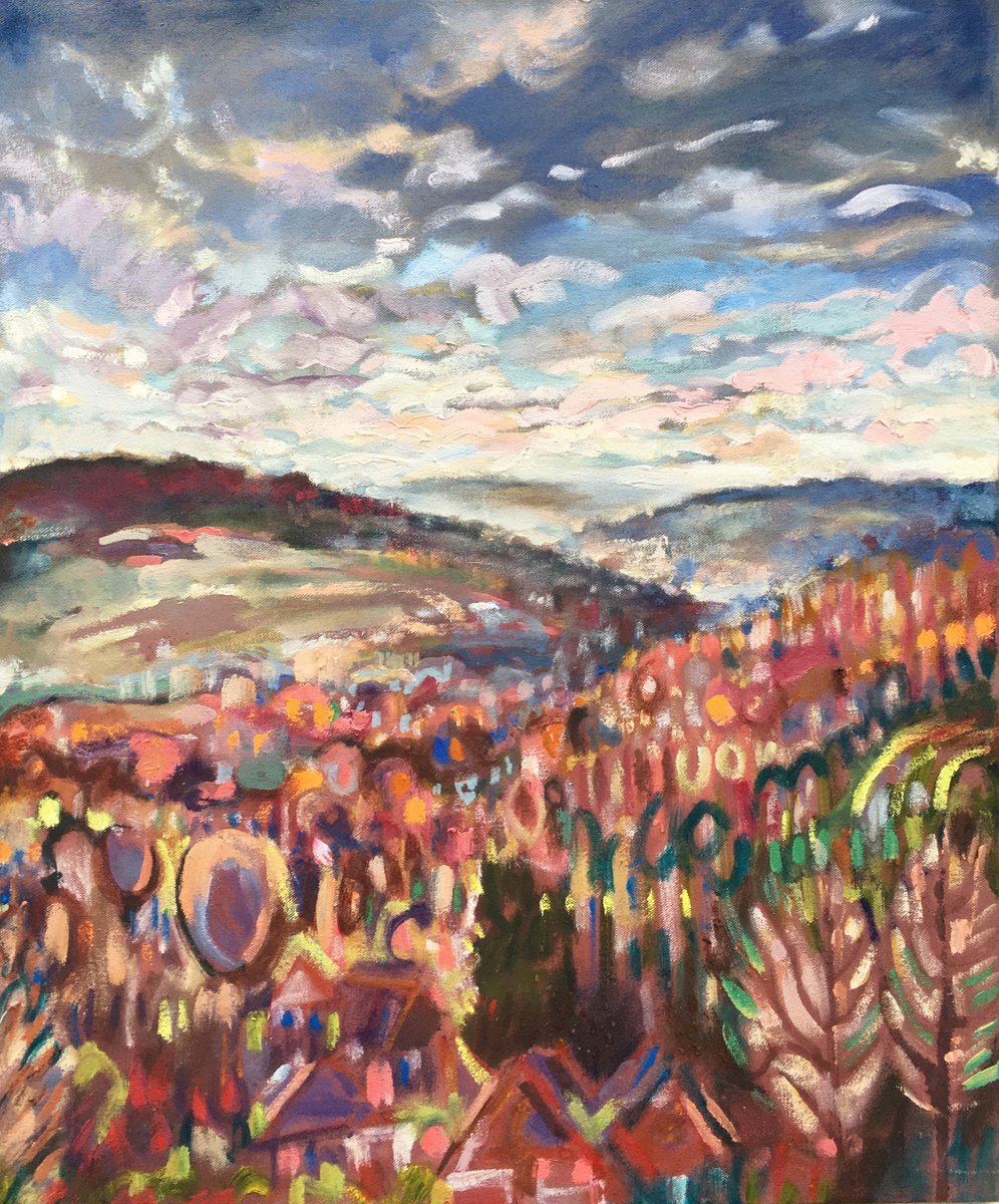 Golden Hour By Guy Pickford, 21 X 25, Artwork For Sale On Artfinder
