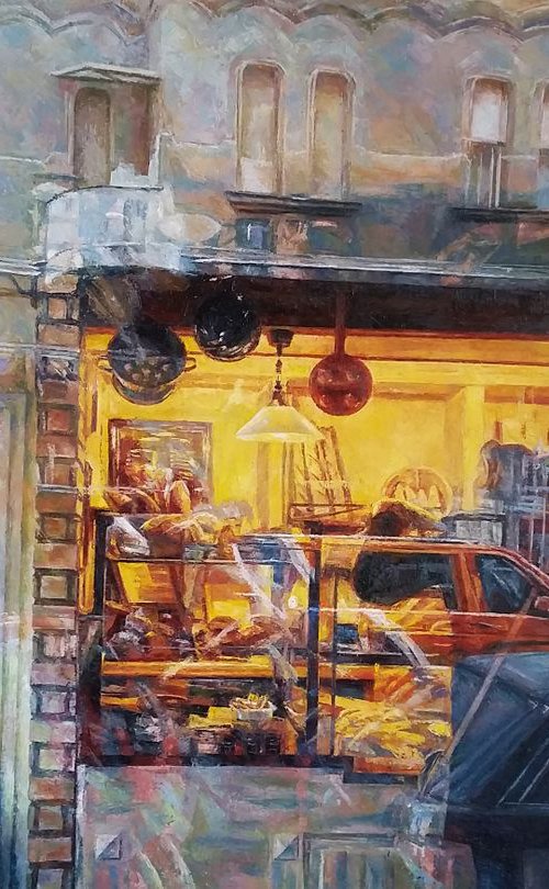 Budapest, morning, patisserie by Natalia Sidorina