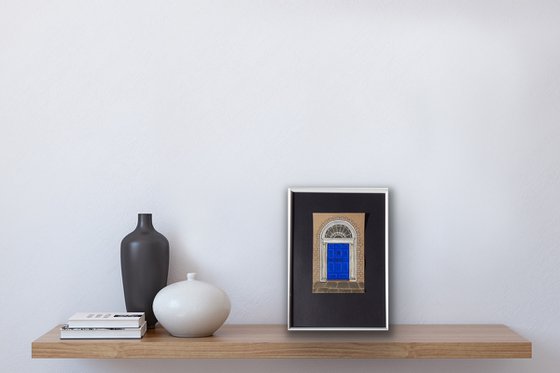 Blue door