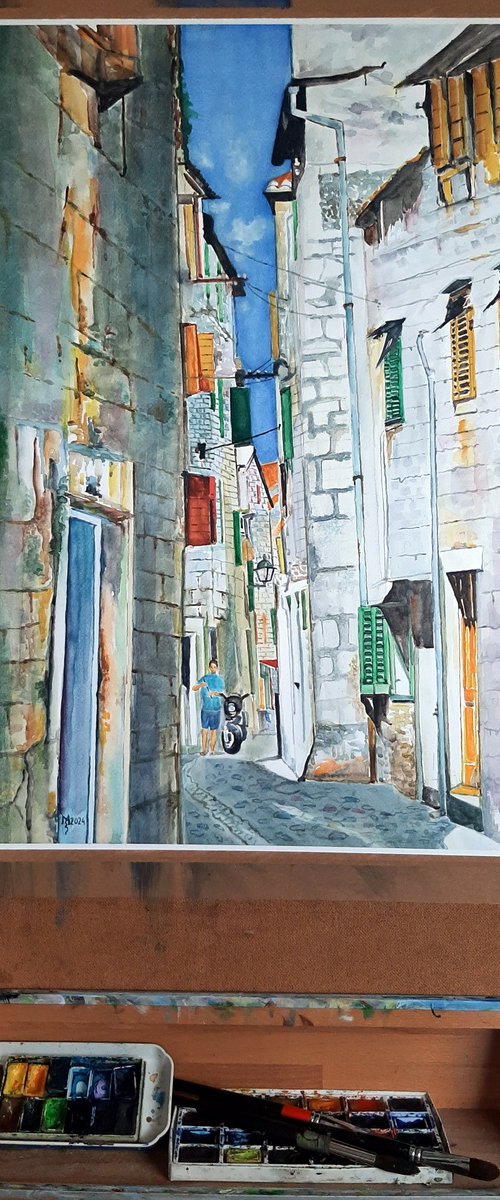 MEDITERRANEAN STREET by Zoran Mihajlović Muza