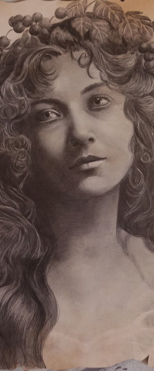 portrait vintage #8 - the romantic by Laura Muolo
