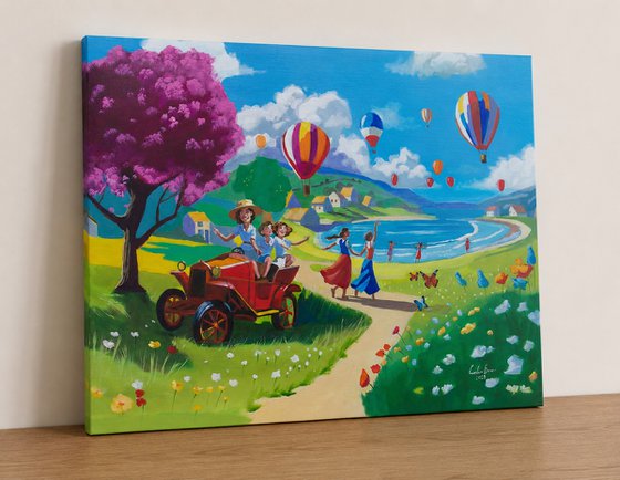 Journey of Joy naive art