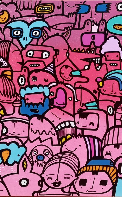 Down The Local - XL Artwork by Kev Munday