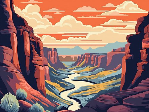 Grand Canyon IV by Kosta Morr