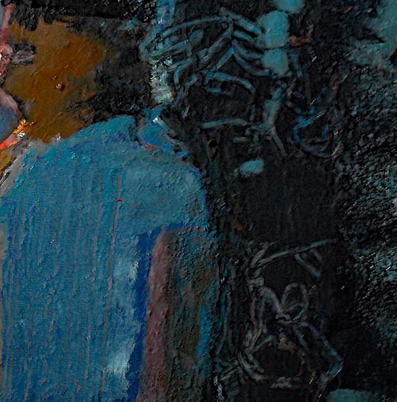 SOIREE MUSICALE JAZZ - 90x90cm