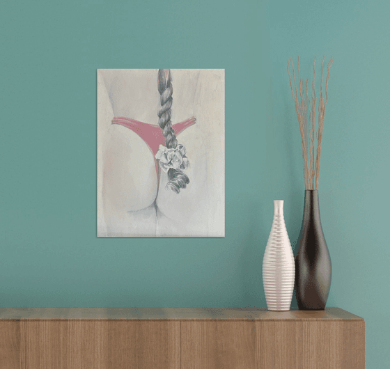 Untitled (Ponytail Rose)