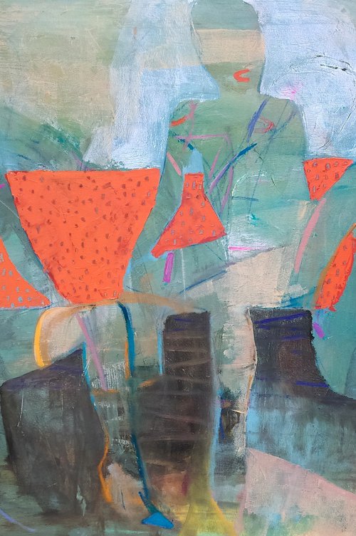 The man with hat by Victoria Cozmolici