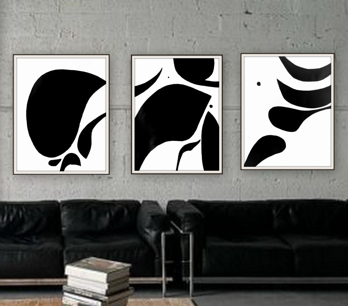 Abstract Acrylic Painting By Nadia Moniatis, 16 X 20", Abstract Artwork., Original Artwork