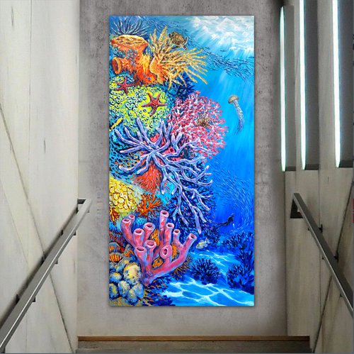 Coral Reef Wonder by Irina Redine