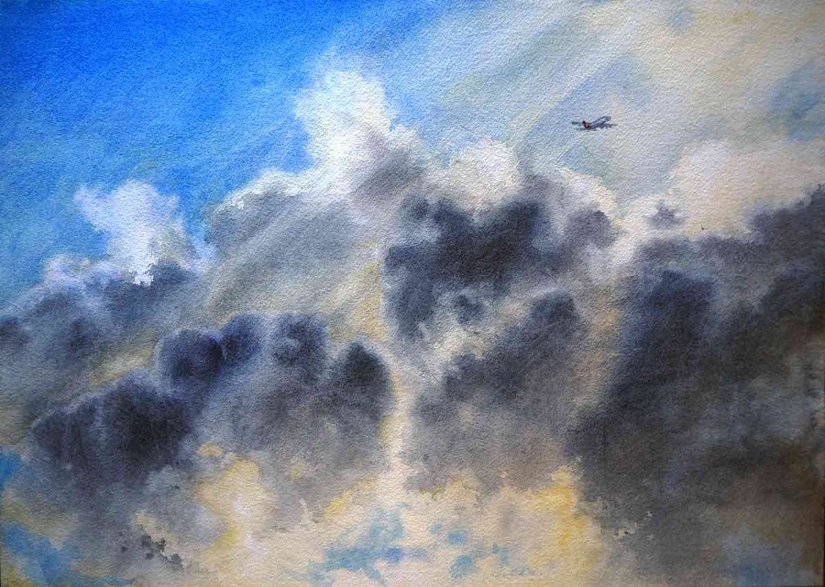 In the sky by Violetta Kurbanova