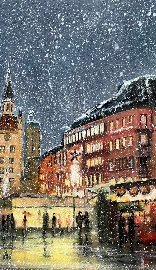 Christmas Market by Darren Carey