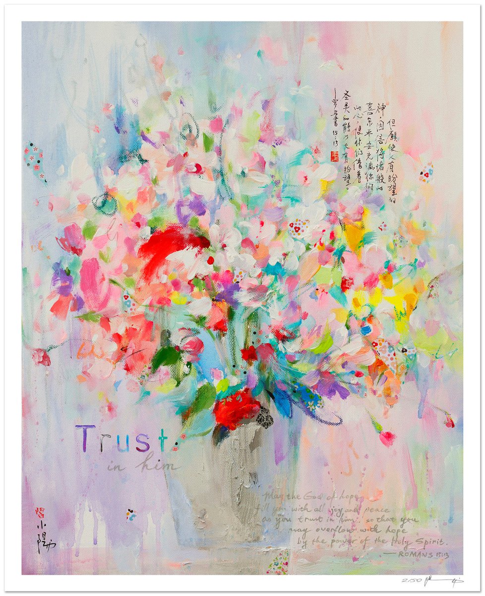 Trust in him - Fine art print by Xiaoyang Galas